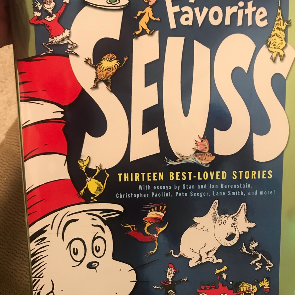 HUGE Your Favorite Seuss 13 books in 1 volume BNWT - Picture 5 of 8